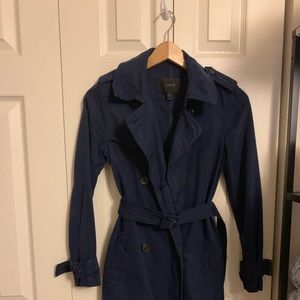 J Crew navy blue coat